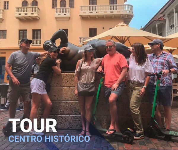 🛴TOUR EN PATINETA POR EL CENTRO HISTORICO DE CARTAGENA